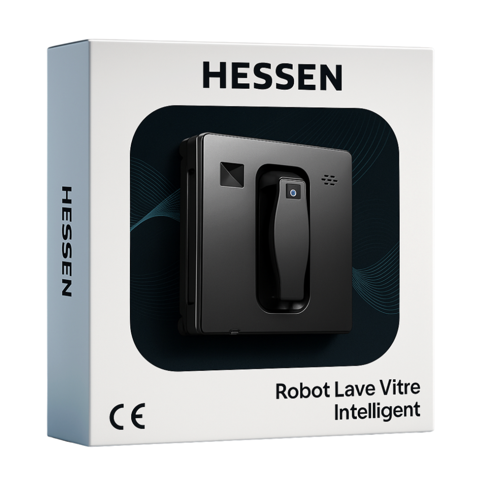 HESSEN V8-Pro™ – Robot Lave-Vitre Automatique à Double Pulvérisation | Pas de Traces | Sécurité Anti-Chute