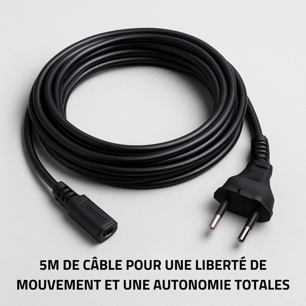 HESSEN V8-Pro™ – Robot Lave-Vitre Automatique à Double Pulvérisation | Pas de Traces | Sécurité Anti-Chute